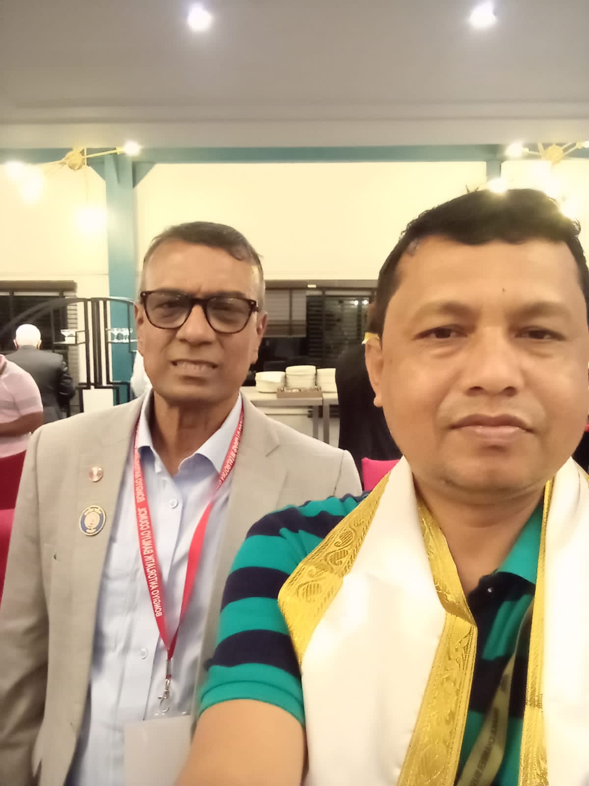 At the signing ceremony of the Business Agreement jointly organized by Dhaka Chamber of Commerce and Bengal Business Council. The Founder, Managing Director, of  Bandhan Bank, Kolkata, 